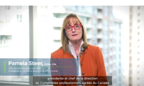 Pamela Steer, President and CEO of CPA Canada