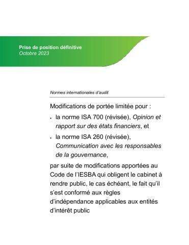 French_CA_CPA Canada_NSA to ISA 700 and ISA 260 - SECURE.pdf