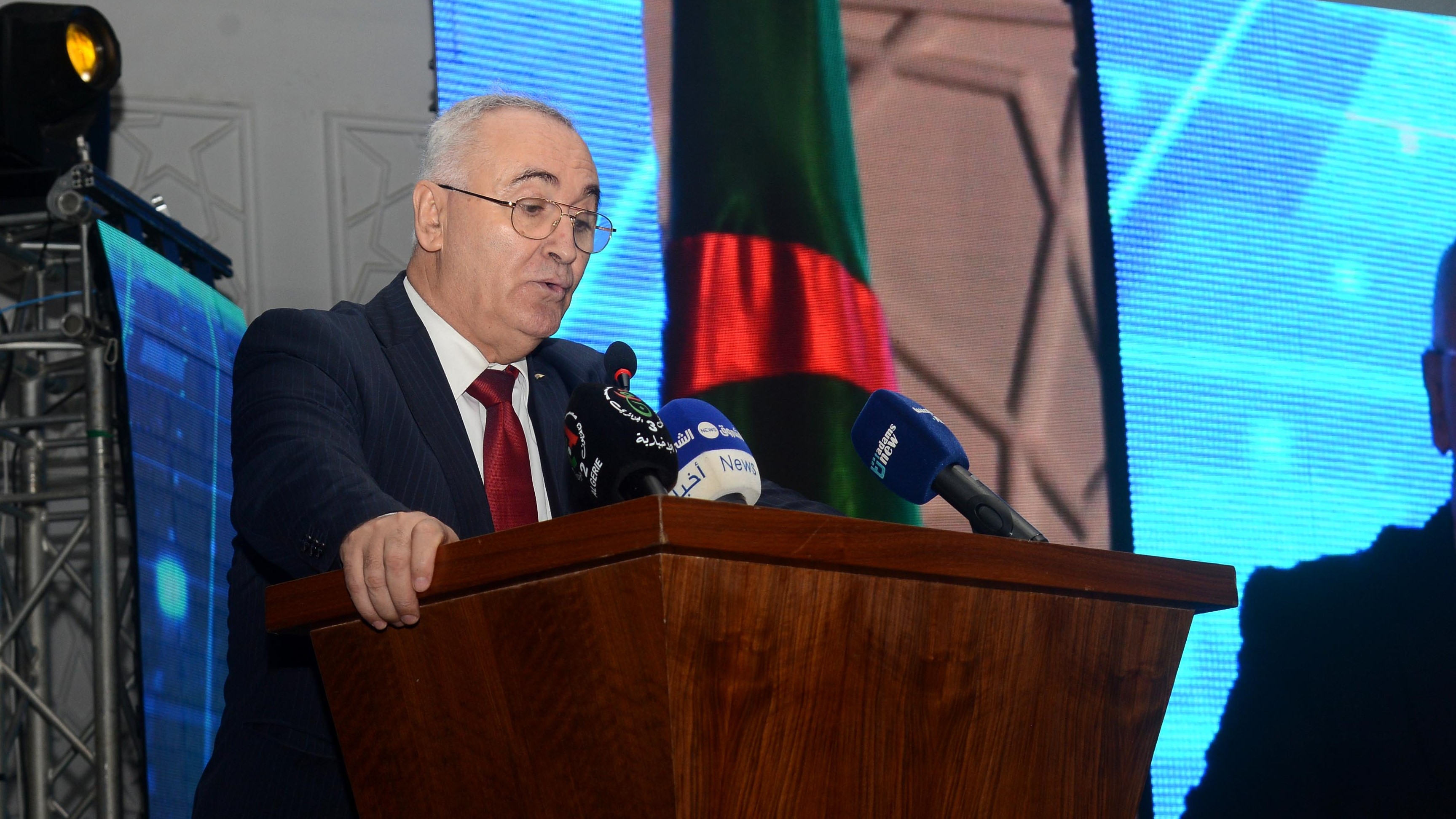 Algeria Minister of Finance, Mr. Abdelaziz Faid