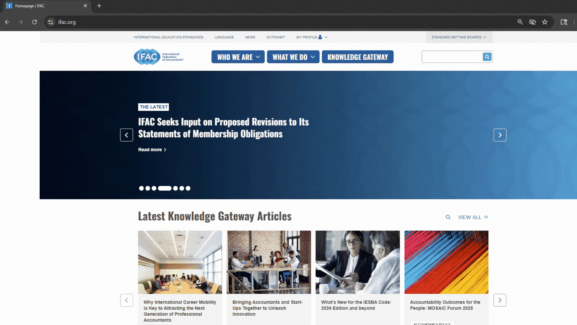 IFAC.org, a First-Time User’s Guide | IFAC