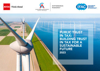 PUBLIC TRUST IN TAX: BUILDING TRUST IN TAX FOR A SUSTAINABLE FUTURE