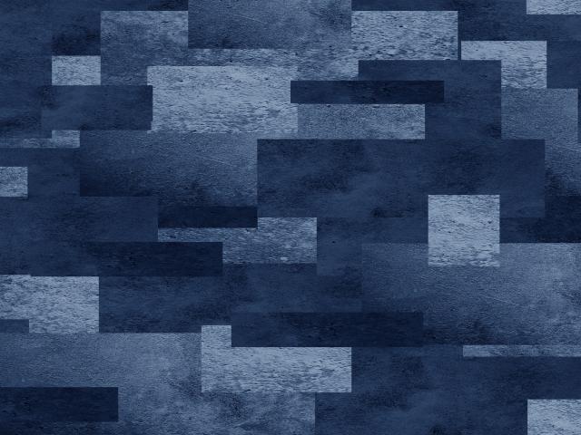 Pattern of gray and dark blue rectangles