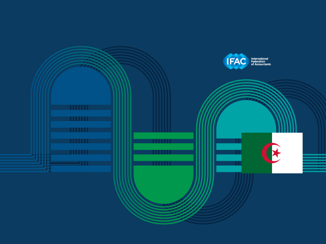 Algeria flag on PAO Planning Toolkit background
