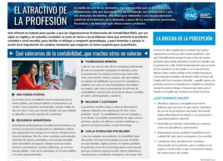 El Atractivo de La Profesión
