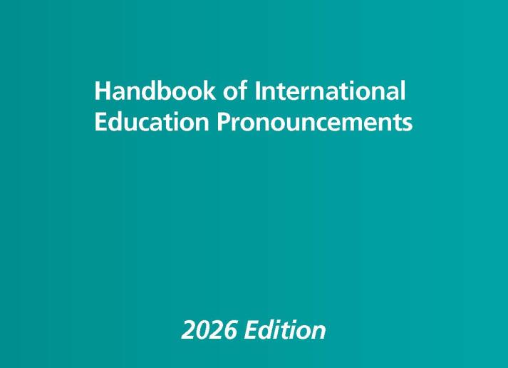 Cover image of the 2026 Handbook of International Education Standards