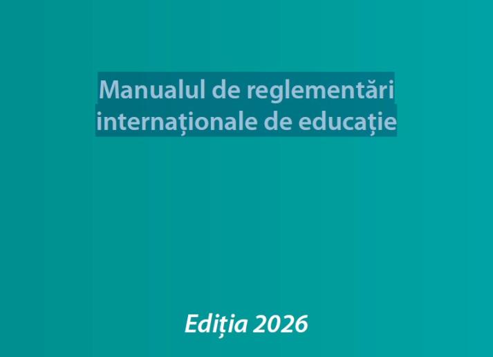 Cover Page - 2026 Handbook International Education Standards RO