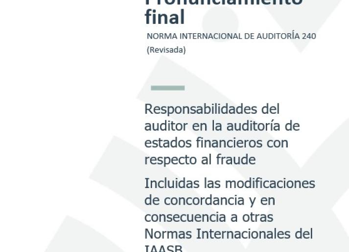 Cover Page - ISA-240-Fraud-Revised