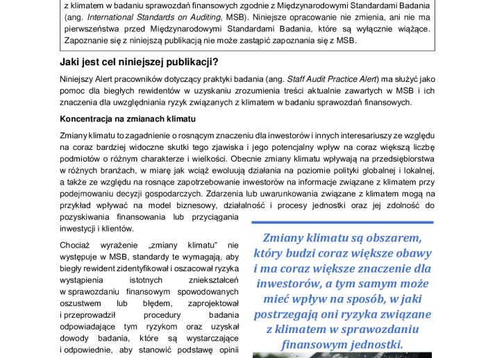 IAASB Alert_The Consideration of Climate-Related Risks in an Audit of Financial Statement_PL_Secure.pdf
