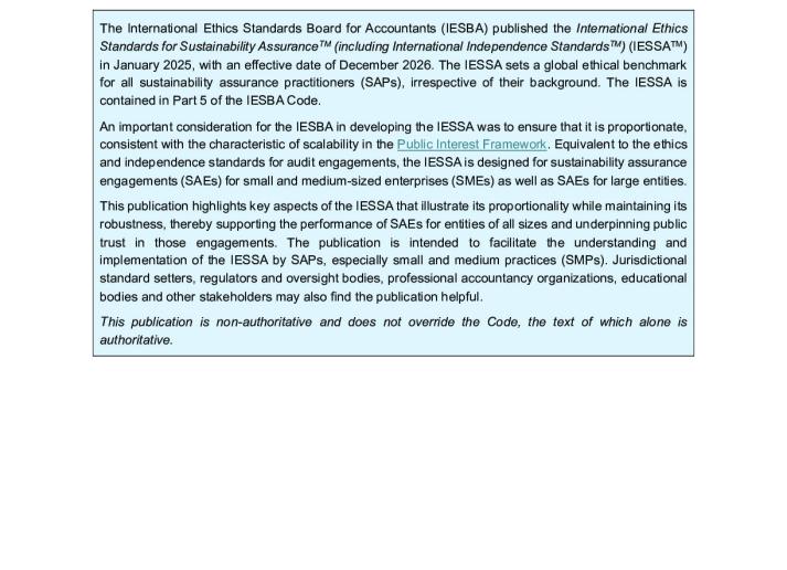 IESBA Staff Publication - Proportionality of IESSA.pdf