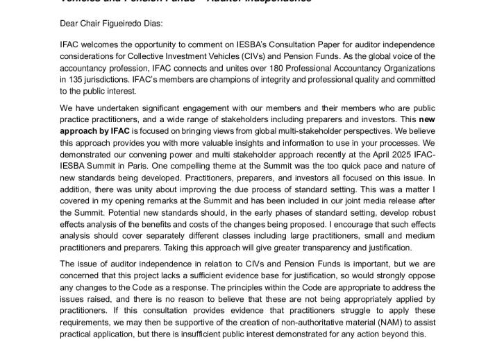 IFAC IESBA Collective Investment Vehicles and Pension Funds Response FINAL.pdf