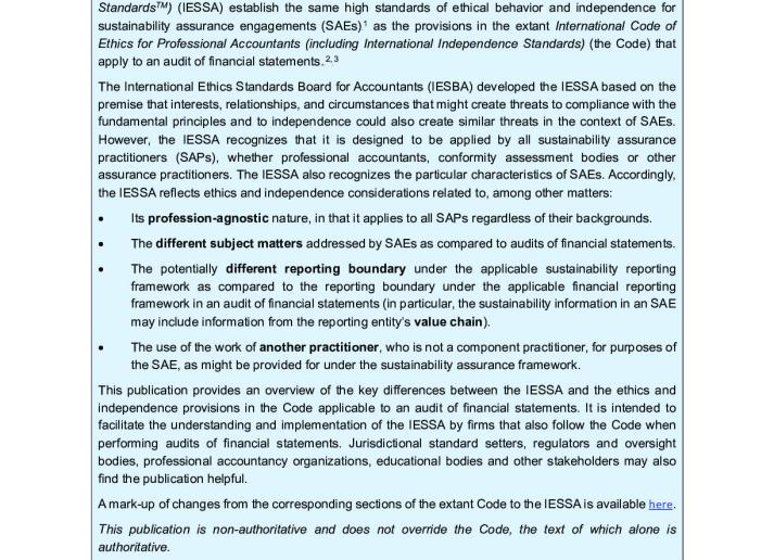 Key Differences Between IESSA and Parts 1 to 4A.pdf