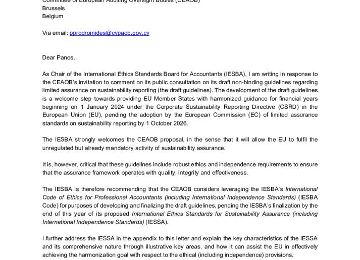 Letter from IESBA Chair - Draft CEAOB Guidelines on Limited Assurance Engagements.pdf
