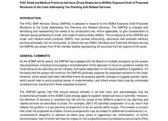 SMPAG Comment Letter_IESBA Tax planning and Related Services Consultation_May 2023_Final.pdf