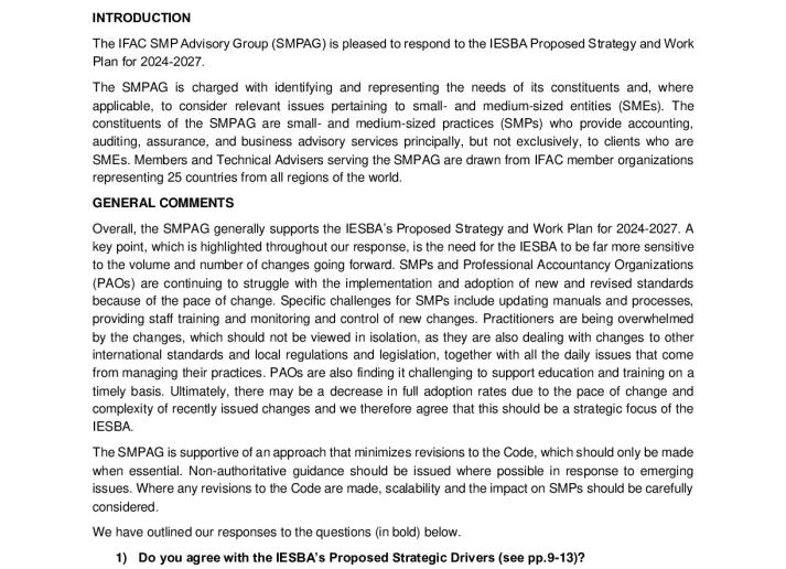 SMPAG-IESBA-Strategy&WP-2024-2027 SMPAG Response.pdf