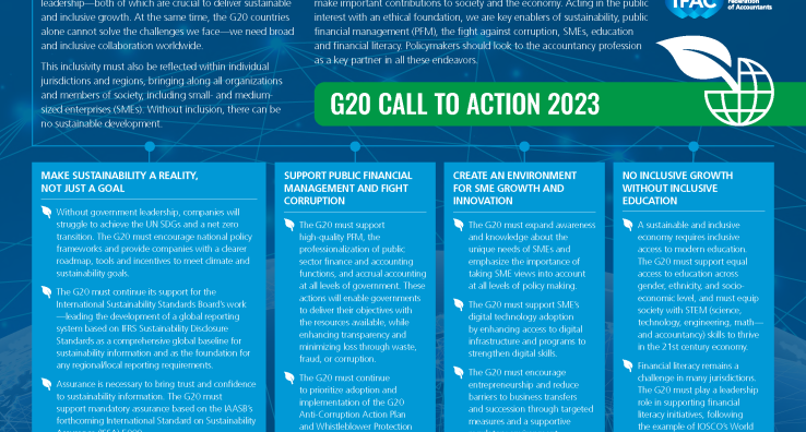 IFAC G20 Call to Action 2023