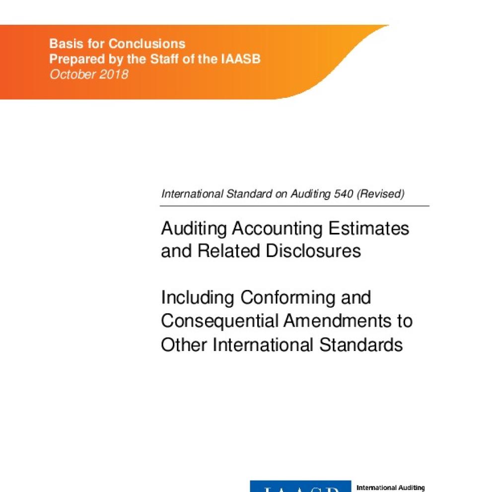 Auditing Accounting Estimates | IFAC