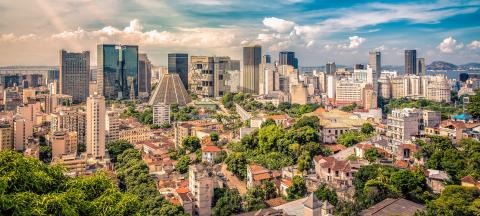 Daylight photo of downtown Rio de Janiero