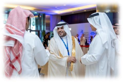 Dr. Ahmad Al-Meghames, CEO of SOCPA shaking hands at IFAC Connect MENA 2025