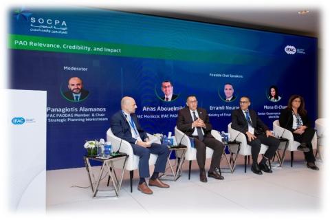 The fireside chat at IFAC Connect MENA 2025