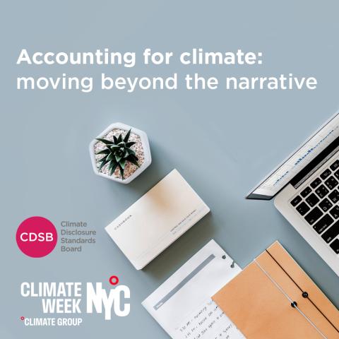 Accounting for climate