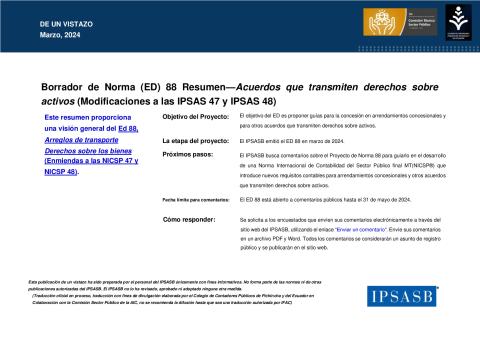 At a Glance_ED 88_Arrangement Conveying Rights_ES_Secure.pdf