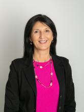 Woman smiling